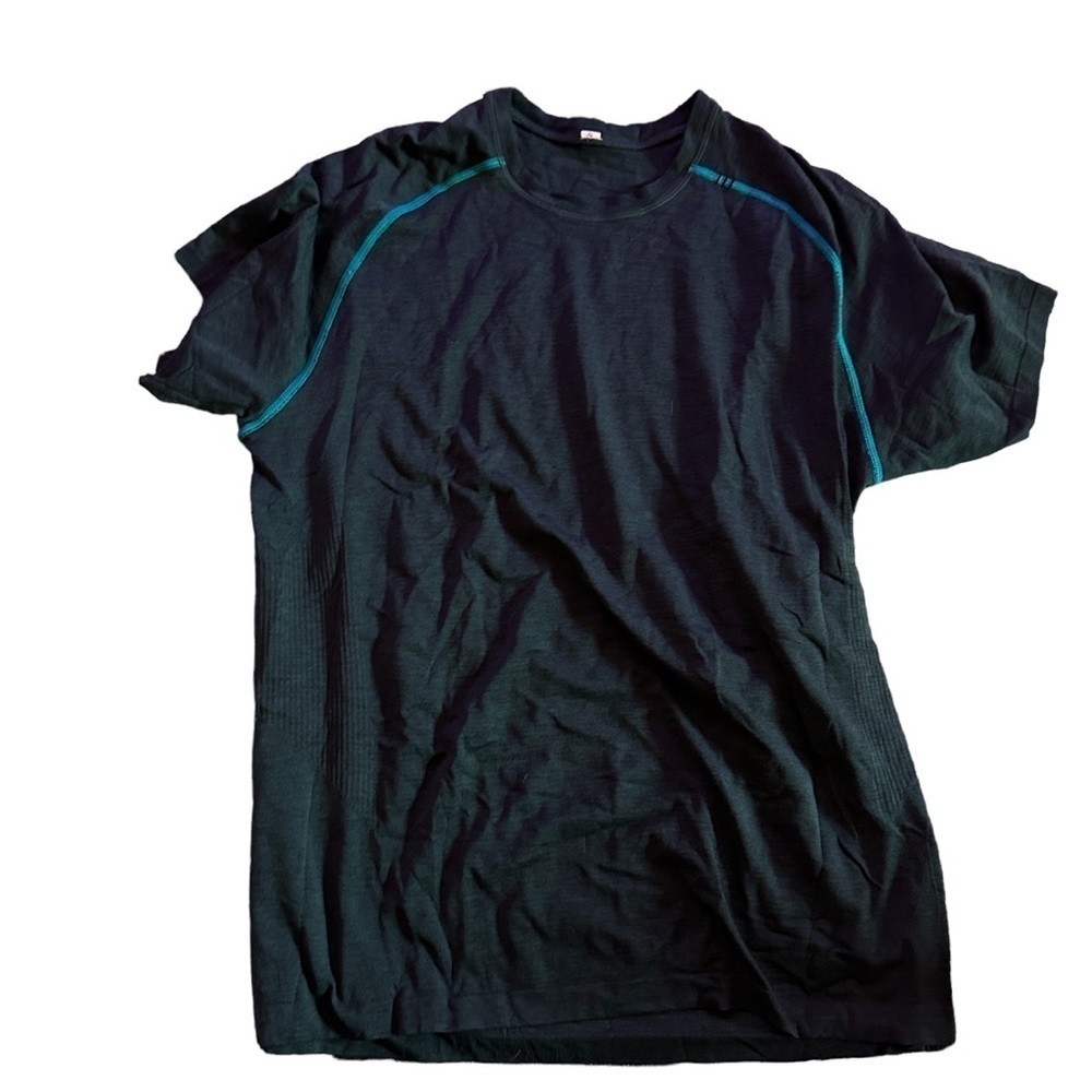 Lululemon Metal‎ Vent Short Sleeve Spacedye Green size XL